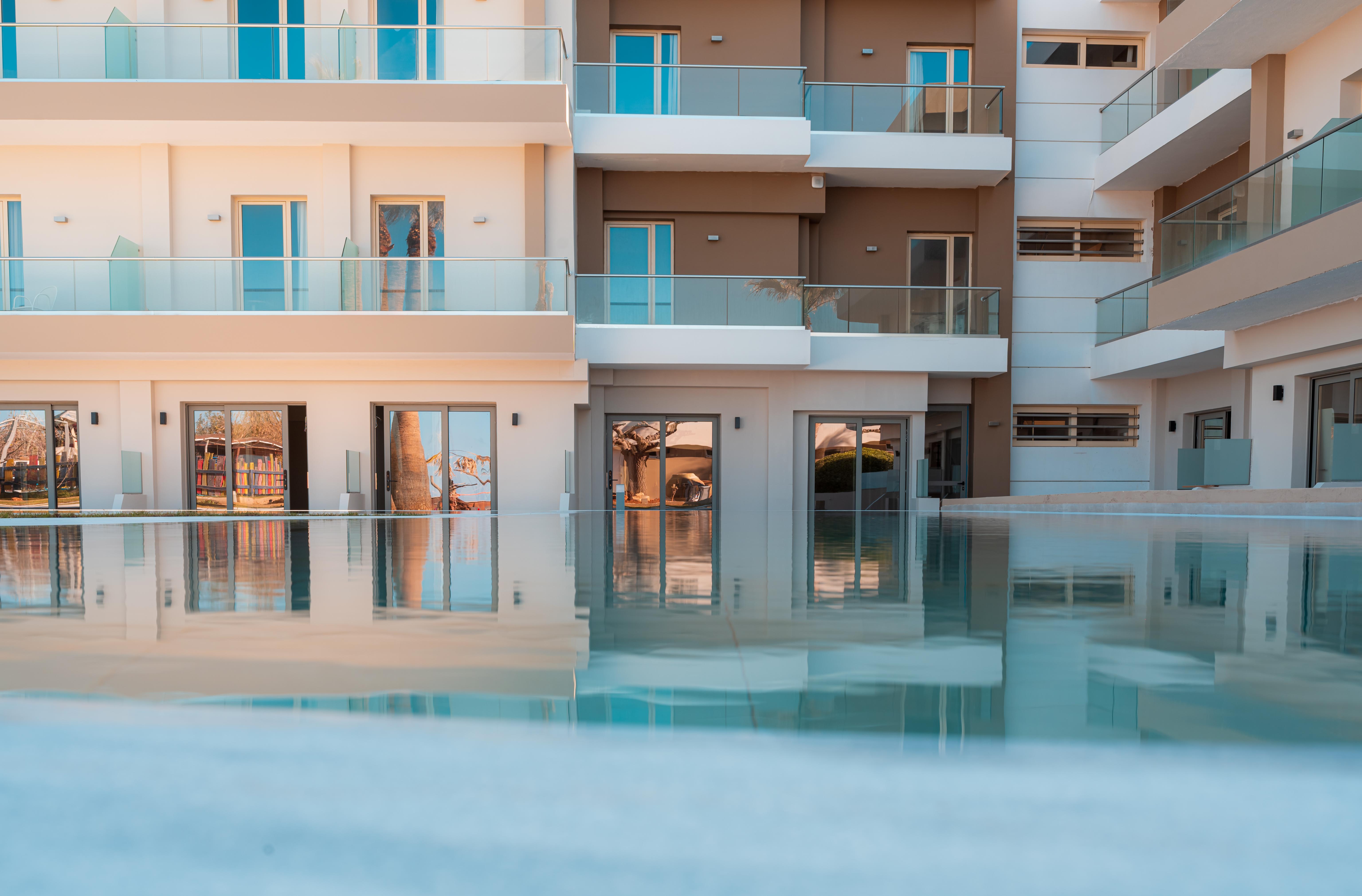 Malia Bay Beach Hotel & Bungalows Esterno foto