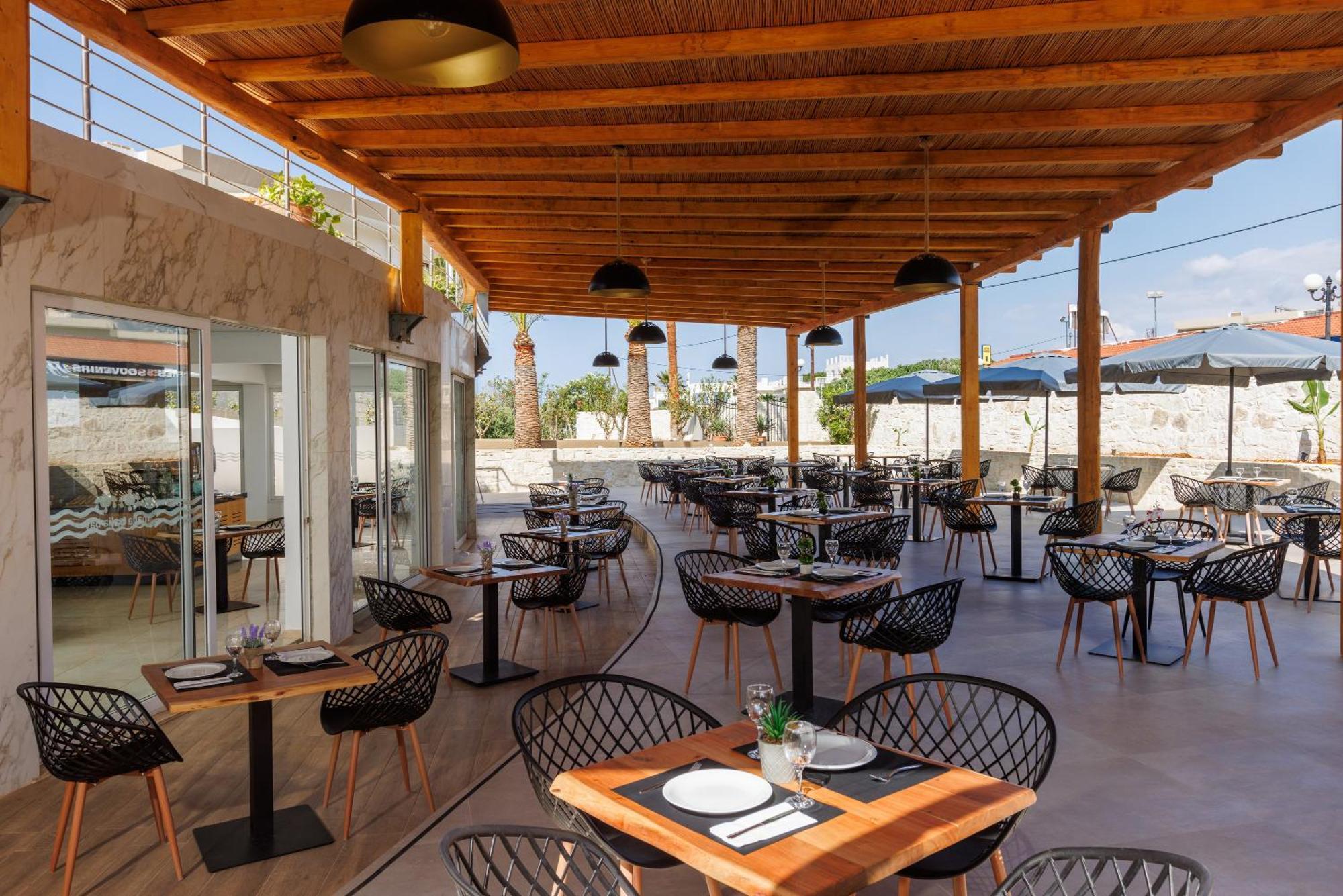Malia Bay Beach Hotel & Bungalows Esterno foto