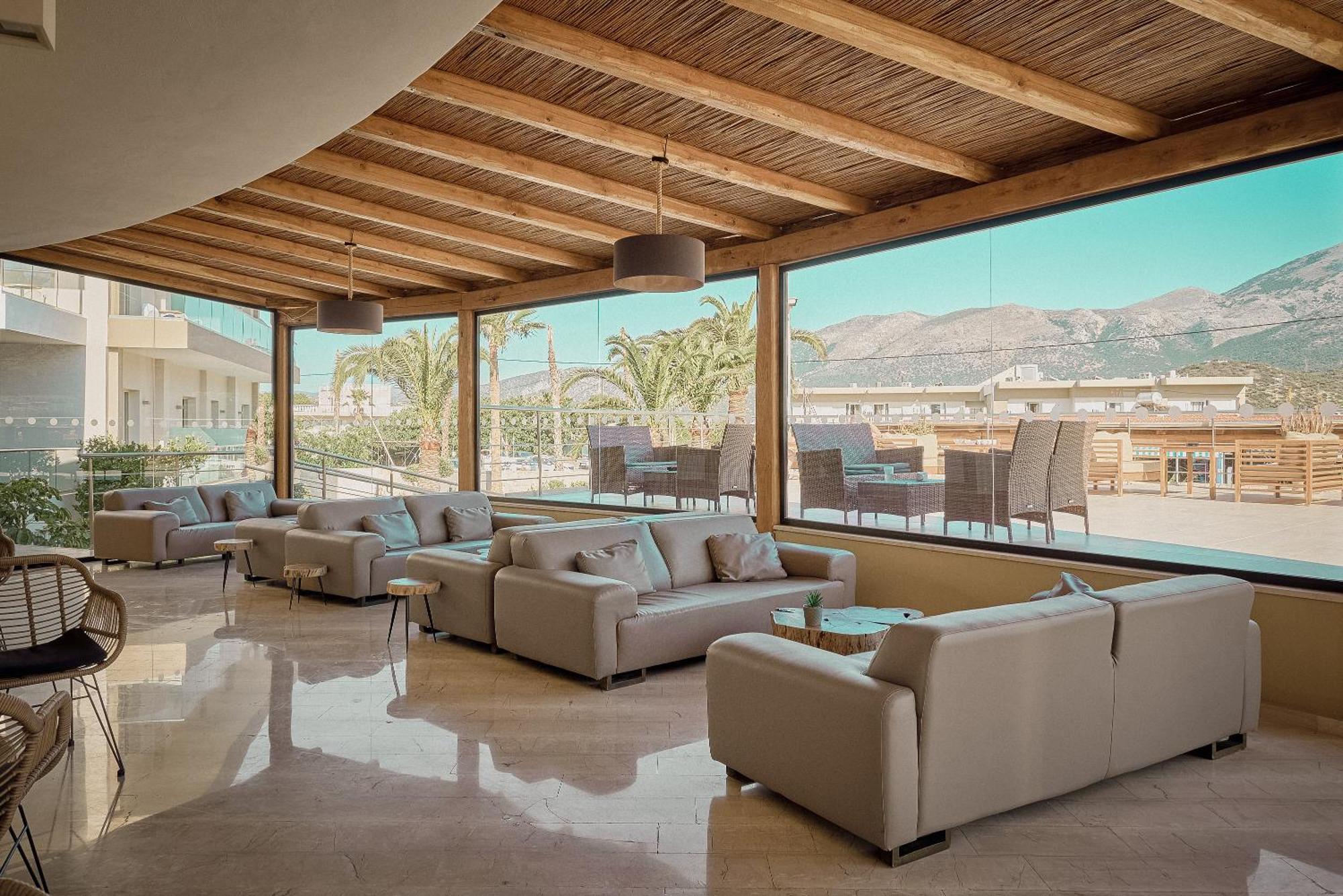 Malia Bay Beach Hotel & Bungalows Esterno foto